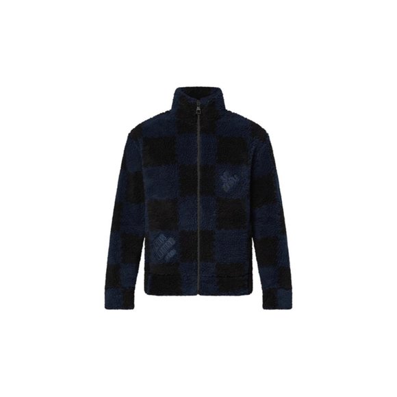 Louis Vuitton Other - Louis Vuitton Men's S LV x Nigo Jacquared Damier Fleece Blouson Zip Jacket